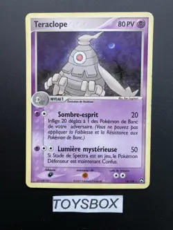 Carte Pokemon Teraclope Holo 14/108 / Bloc EX Gardiens Du Pouvoir / TBE FR - Image 2