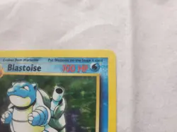 Pokemon 1999 Base Set Blastoise 2/102 Unlimited English HP Heavy Play - Image 3