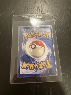 Pokemon TCG Blastoise 2/102 Holo Rare Base Set Original Damaged Condition HP - Image 3