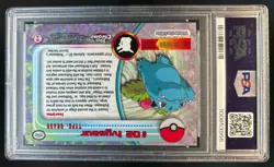 2000 Topps Chrome Pokemon Ivysaur #2 PSA 6 - Image 2