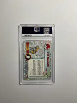2000 Topps Chrome Pokemon T.V. Beedrill Holo #15 - PSA 8 - Image 2