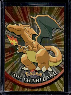 2000 Topps Chrome Pokemon Charizard #6 - Image 1