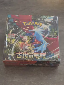 Pokemon TCG Ancient Roar Booster Box SV4k | FACTORY SEALED - Shrink Wrapped - Image 1