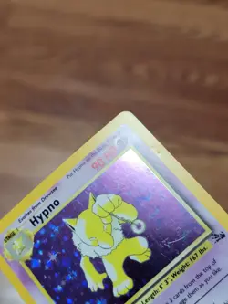 Hypno 8/62 Fossil Set Holo Rare Vintage WotC Pokemon Card MP!! - Image 3