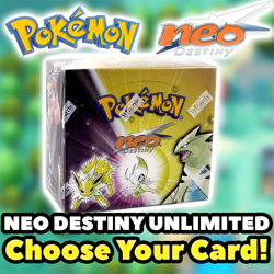 Pokemon NEO DESTINY UNLIMITED Choose Your Card! 2002 VINTAGE WOTC LP/MP ENGLISH - Image 1