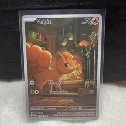 Vulpix 138/132 SV10 M/NM Mega Evolution Holo FULL ART 2025 POKEMON TCG POKEMON - Image 1