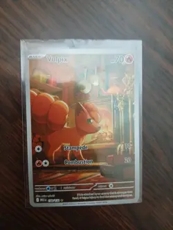 Pokemon TCG Mega Evolution Vulpix 138/132 Illustration Rare NEAR MINT - Image 1