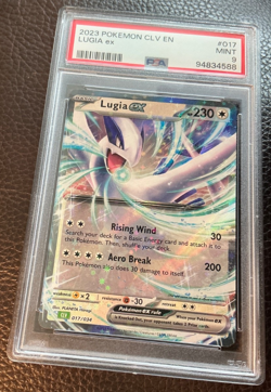 2023 POKEMON CLV EN CLASSIC VENUSAUR & LUGIA ex DECK 017 LUGIA EX PSA 9 MINT - Image 4