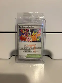 Celebratory Fanfare MEP 028 Pokemon Black Star Promo 2025 Ace Trainer SEALED EN - Image 1