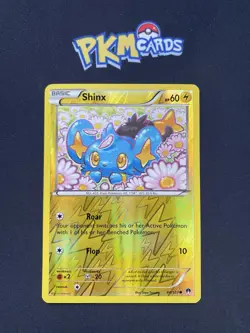 Pokemon TCG Shinx Breakpoint 44/122 Reverse Holo LP. - Image 1