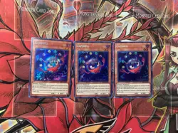 Yu-Gi-Oh! RIRA-EN000 Capshell Secret Rare NM Playset X3 - Image 1