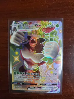 Pokemon TCG Rillaboom VMAX SV106/SV122 Shiny Holo Rare - Shining Fates - Image 1