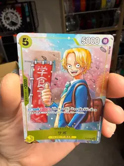 Sabo P-073 Saikyo Jump Promo The Strongest Three Brothers ONE PIECE Card Japan - Image 3