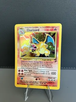 Pokemon TCG Charizard Base Set 2 Holo Unlimited Rare Card 4/130 LP-NM🔥 - Image 4