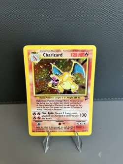 Pokemon TCG Charizard Base Set 2 Holo Unlimited Rare Card 4/130 LP-NM🔥 - Image 5