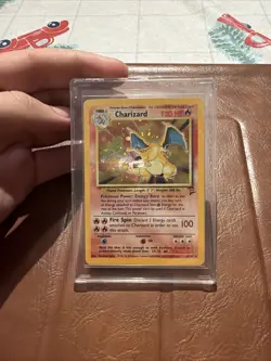 Pokemon TCG Charizard Holo 2nd Edition Base Set 4/130 Unlimited LP 1999 - Image 1