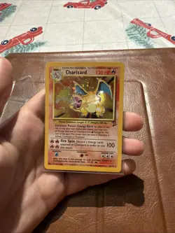 Pokemon TCG Charizard Holo 2nd Edition Base Set 4/130 Unlimited LP 1999 - Image 3