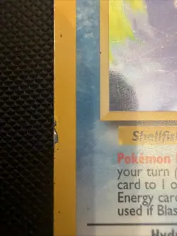 Pokemon Card Blastoise Unlimited Base Set 2/102 Holo MP - Image 4