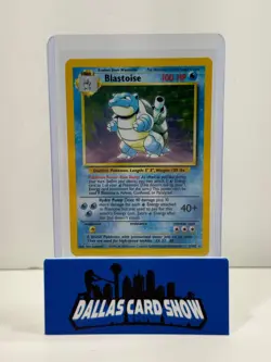 1999 Pokemon - Blastoise (Holo) - 2/102 Base Set Unlimited MP - Image 1