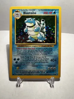 Blastoise Holo Rare 2/102 - Pokemon - Base Set Unlimited LP / MP - Image 1