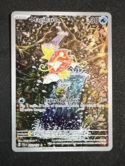 Magikarp Holo Illustration Rare Paldea Evolved TCG Card 203/193 Sv02 - Image 3