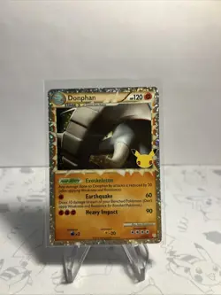 Donphan (Prime) 107/123 Celebrations: Classic Collection - Pokemon Card - NM - Image 1