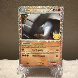 Pokemon TCG Donphan Prime Celebrations Classic Collection Holo Card 107/123 - NM - Image 1