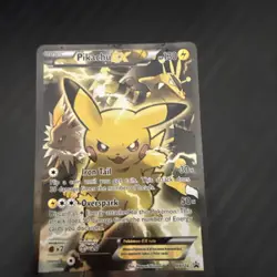 Pikachu EX (Full Art) XY124 Black Star Promo Holo Collection HP- Pokemon Card - Image 1