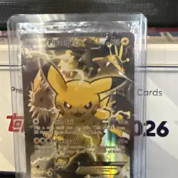Pikachu EX (Full Art) XY124 Black Star Promo Holo Collection HP- Pokemon Card - Image 4