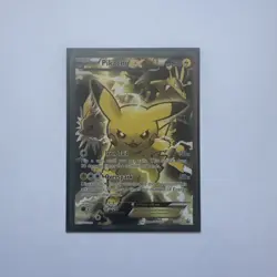 Pikachu EX (Full Art) XY124 Black Star Promo Holo Collection LP/LP- Pokemon Card - Image 1