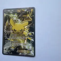 Pikachu EX (Full Art) XY124 Black Star Promo Holo Collection LP/LP- Pokemon Card - Image 3