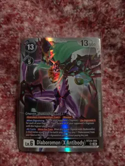 Diaboromon (X Antibody) Digimon Card Game Super Rare BT24-065 - Image 1