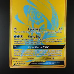 Tapu Fini GX SV92/SV94 Pokemon Hidden Fates Holo Full Art Card - Image 3