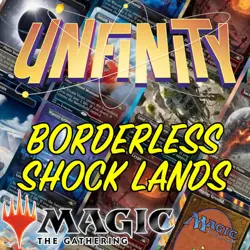 Magic the Gathering MTG Borderless Full Art Shock Land Unfinity NM/M Your Choice - Image 1