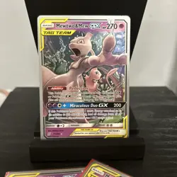 MINT Pokemon TCG Mewtwo & Mew GX 71/236 2019 World Championships - Image 3