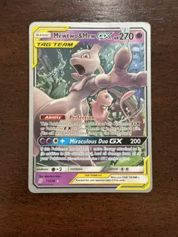 2019 Pokemon TCG Mewtwo & Mew GX Tag Team 71/236 World Championships - Image 1