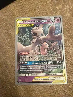 2019 Pokemon TCG Mewtwo & Mew GX Tag Team 71/236 World Championships - Image 1
