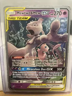 2019 Pokemon TCG Mewtwo & Mew GX Tag Team 71/236 World Championships - Image 1