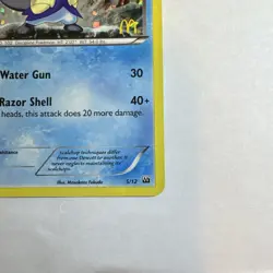 Pokemon TCG McDonald's Promo - Dewott #5/12 - Stamped Promo Holo Card - Image 3