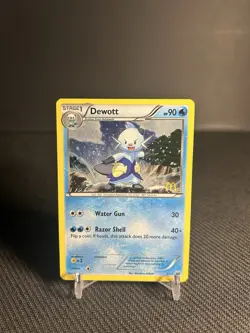 Pokemon TCG Dewott 5/12 McDonald's 2012 Holo Rare LP - Image 1