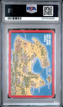 1996 POKEMON JAPANESE BANDAI CARDDASS VENDING #000 CHARIZARD TRAINER PSA 1 - Image 2