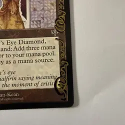 MTG: Lion's Eye Diamond - Mirage - Shadow Signed - Gold - Margaret Organ-Kean - Image 5