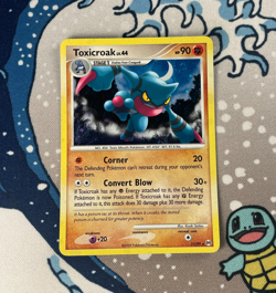 Toxicroak 11/99 Holo Rare Platinum Arceus Set Pokemon Card 2009 LP - Image 1