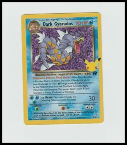Celebrations: Classic Collection #8/82 Dark Gyarados NM Pokemon Card - Image 1
