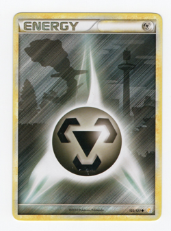 2010 Pokemon Metal Energy #122/123 Heartgold & Soulsilver Steelix LP - Image 1