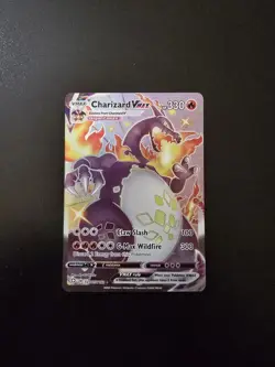 Pokemon TCG Shiny Charizard VMAX Shining Fates SV107/SV122 - Image 1