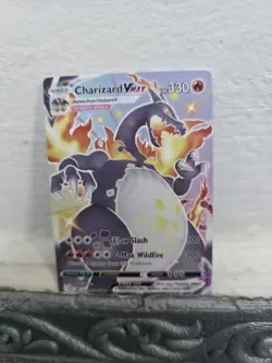 Pokemon TCG Shining Fates Charizard VMAX SV107/SV122 Shiny Ultra Rare - Image 5