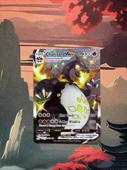 Pokemon TCG Shining Fates Charizard VMAX SV107/SV122 Shiny Ultra Rare - Image 1