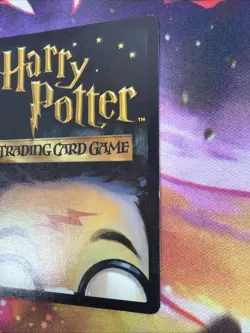 Harry Potter TCG Base Set Harry Potter #8/116 Hologram Rare Card Great Shape - Image 3