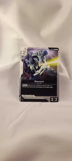 Gundam TCG Zowort ST01-009 Near Mint Single Card! - Image 1